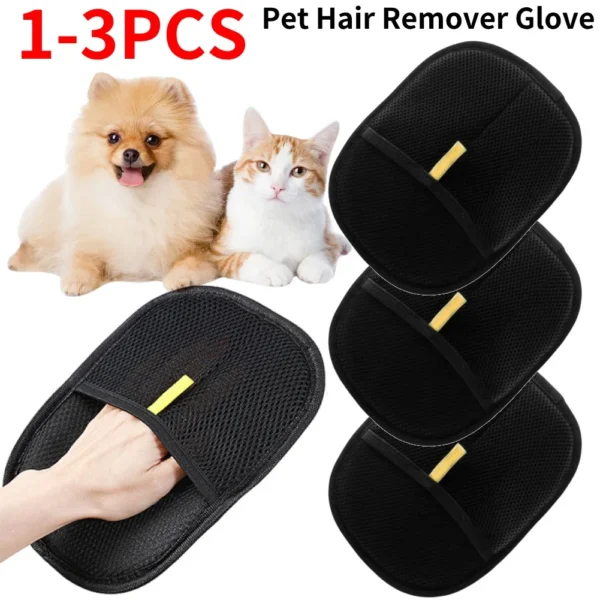 Pet Grooming Deshedding Mitt